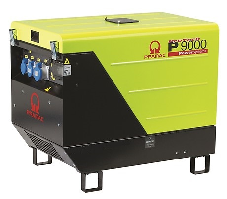 картинка Дизельный генератор Pramac P9000, 400V, AVR, CONN, DPP, в кожухе от компании Нова Механика