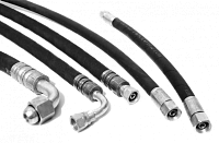 картинка Шланг ВД 20 м DN 4 мм М22 быстр - 1/8" штуцер, 300 бар, 99 °C (Наружный диаметр 10 мм) компании Нова Механика
